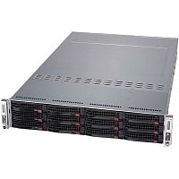 SYS-6029TR-DTR Сервер SuperMicro SuperServer Twin 6029TR Gen 2 Skylake 3.8GHZ 22C 2P 8x256GB LGA 3647 6LFF с горячей заменой 2x1200W