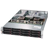 SYS-6029U-E1CR4 Сервер SuperMicro SuperServer 6029U Gen 2 Skylake 2.5GHZ 28C 2P 24x256GB LGA 3647 12LFF с горячей заменой 2x1000W