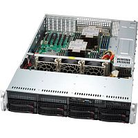SYS-621P-TR Сервер SuperMicro SuperServer Mainstream 621P Gen 4, 5 Scalable 2.4GHZ 12C 2P 16x256GB LGA 4677 8LFF 2x1200W