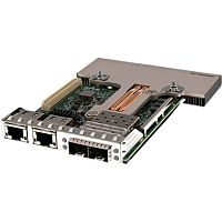 0NWMNX Сетевая карта (плата) Broadcom 57412 Quad Port SFP+ PCI-e