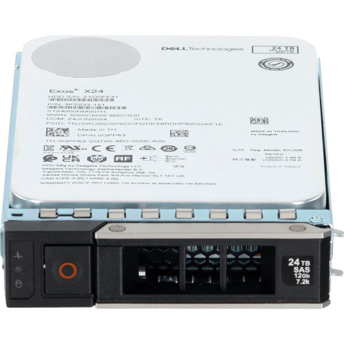 ST24000NM007H Жёсткий диск Seagate Exos X24 24 ТБ SAS 3.0 7200 об/мин фото 2